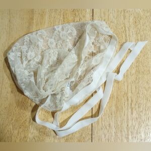 Garlands Of Grace Ivory Lace Snood Headcovering